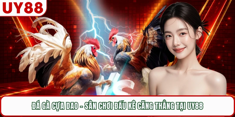 Đá Gà Cựa Dao - Sân Chơi Đấu Kê Căng Thẳng Tại UY88